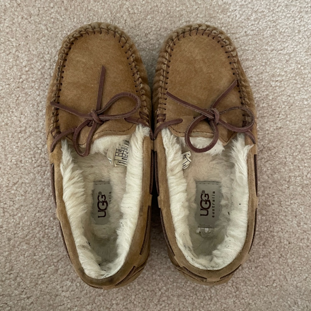 UGG moccasins size 5